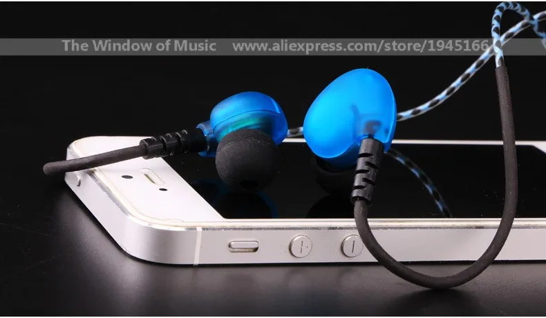 RUKZ S6 XBS BASS спортивные наушники для мобильного телефона с шумоподавлением наушники DJ стерео наушники в ухо для бега HiFi вкладыши