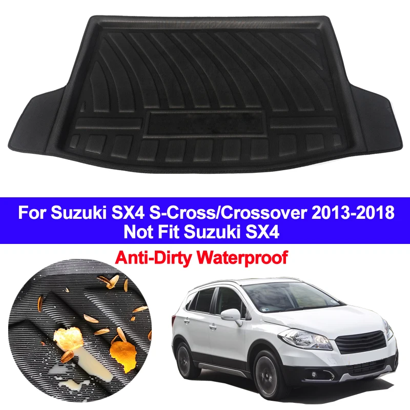 carmats4u Tailored Boot Liner//Tray//Mat for Antara 2006-2015 /& Removable Anti-Slip Black Carpet Insert