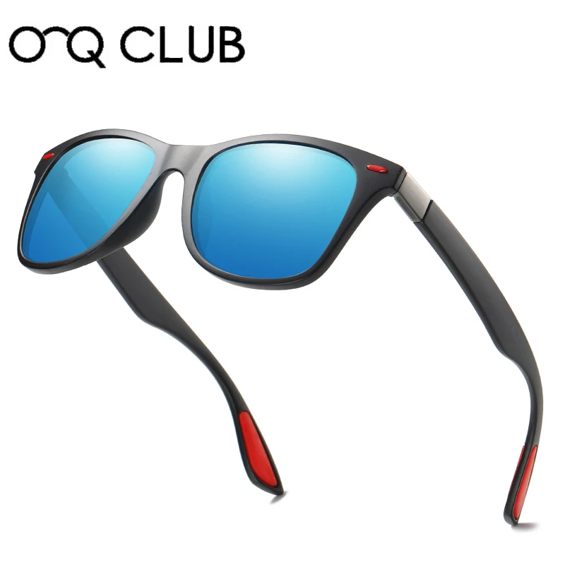 

O-Q CLUB Original Brand Classic Polarized Sunglasses Men Women Driving Square Frame Sun Glasses Male Goggle UV400 Gafas De Sol