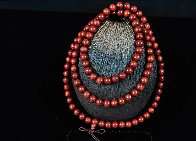 

Unisex Prayer Wooden Beads Tibetan Buddhist Mala Buddha Bracelet Rosary Bangle