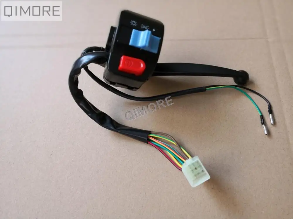 

Scooter Moped GY6 B08 Sunny Handsome Boy | Front drum brake Right handle control Switch with plug of 9-pin with 7 wires used