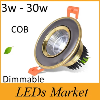 

Dimmable LED Downlight 3W 5W 7W 10W 15W 20W 30W Spot LED DownLight Dimmable 220V LED Spot Recessed Downlight+led