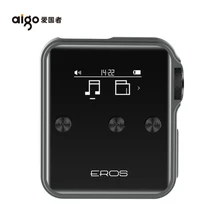Aigo EROS J Hifi плеер bluetooth 4,0 MP3 плеер USB Профессиональный ЦАП Flac аудио Музыка Мини OTG поддержка 128G TF