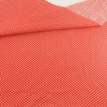 Telas Tecido лоскутное одеяло Tilda ткани красная хлопковая ткань в белый горошек Стиль Жир Квартал ткани ремесел куклы Сделай Сам текстиль швейная ткань