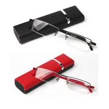 2 шт., легкие tr90, полуоправа, очки для чтения, для мужчин и женщин, очки Oculos De Grau+ 1,0+ 1,5+ 2,0+ 2,5+ 3,0+ 3,5 YR058-5