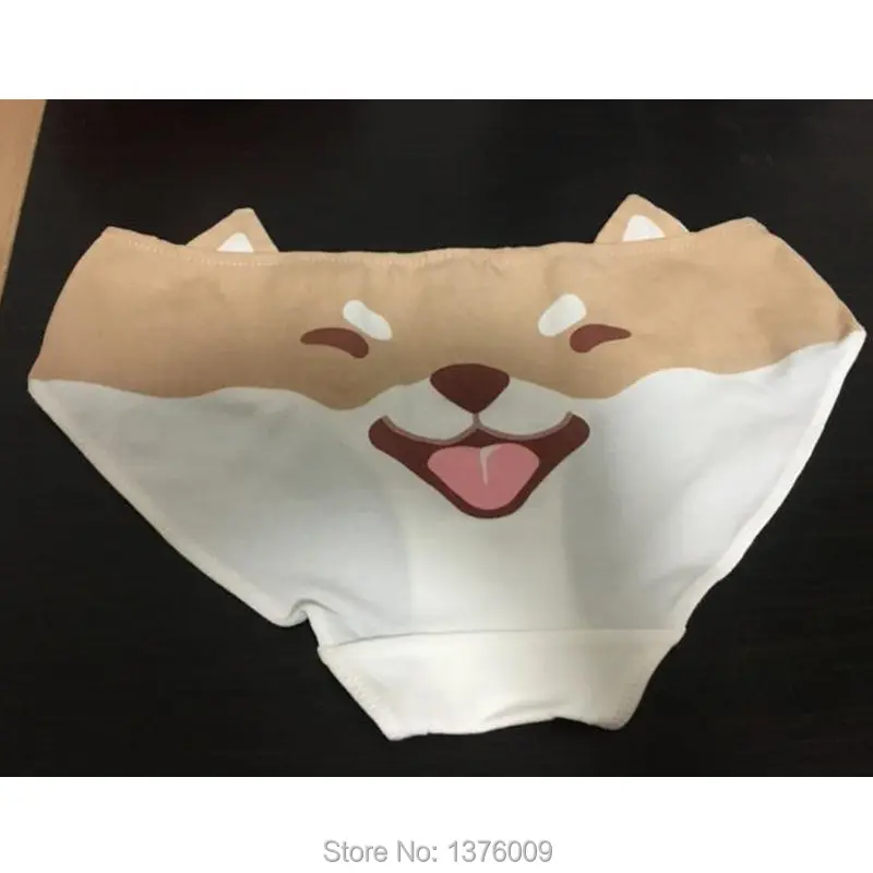 Super Kawaii Women Panties Shiba Inu Doge Lovely Cotton Briefs Female Underwear Lingerie Underwears Harajuku Girls Style