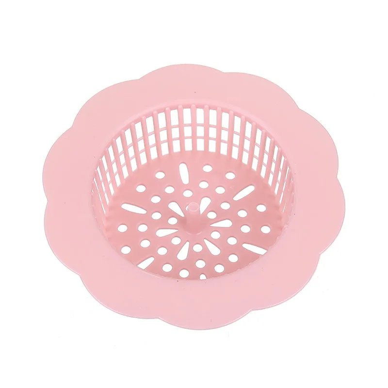 

2pcs New Kitchen Pool Filter Creative Sewer Sink Floor Drain Anti-Clogging Hair Filter PP Plastic drain toilet bathroom