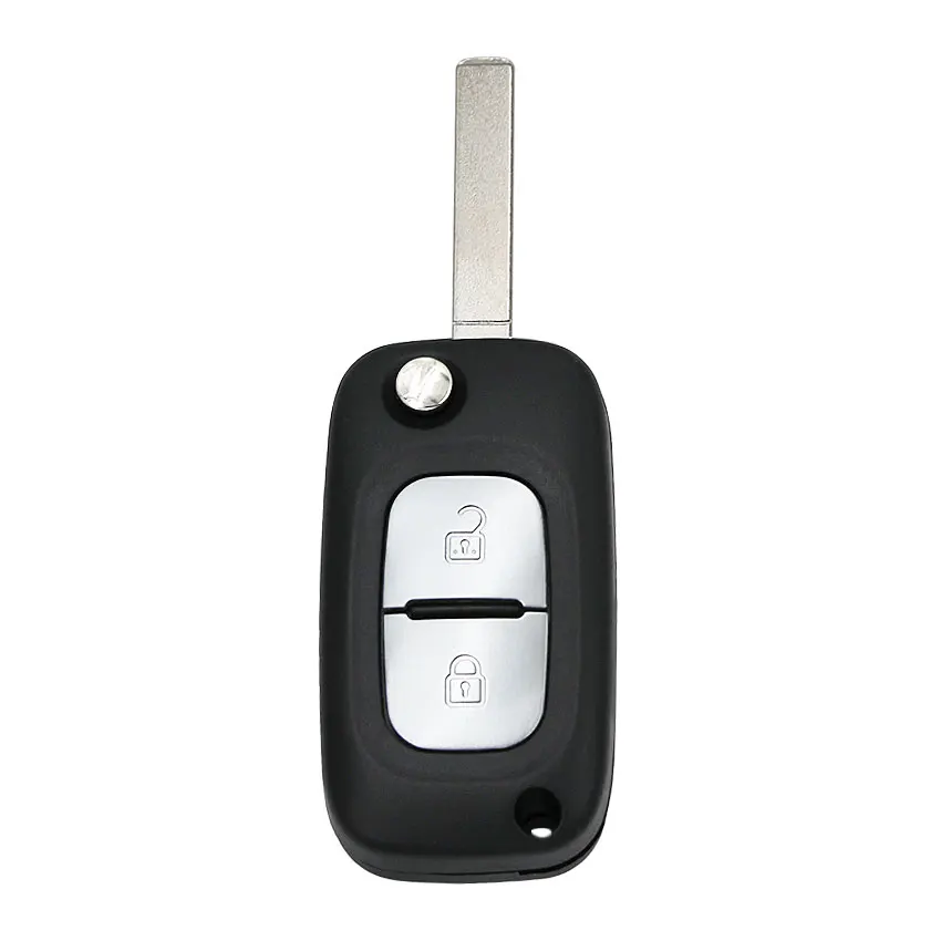 Дистанционный брелок 2 кнопки 434 МГц PCF7961M 4A чип для Renault Symbol Megane 3 Captur Kadjar 2013 2017 VA2
