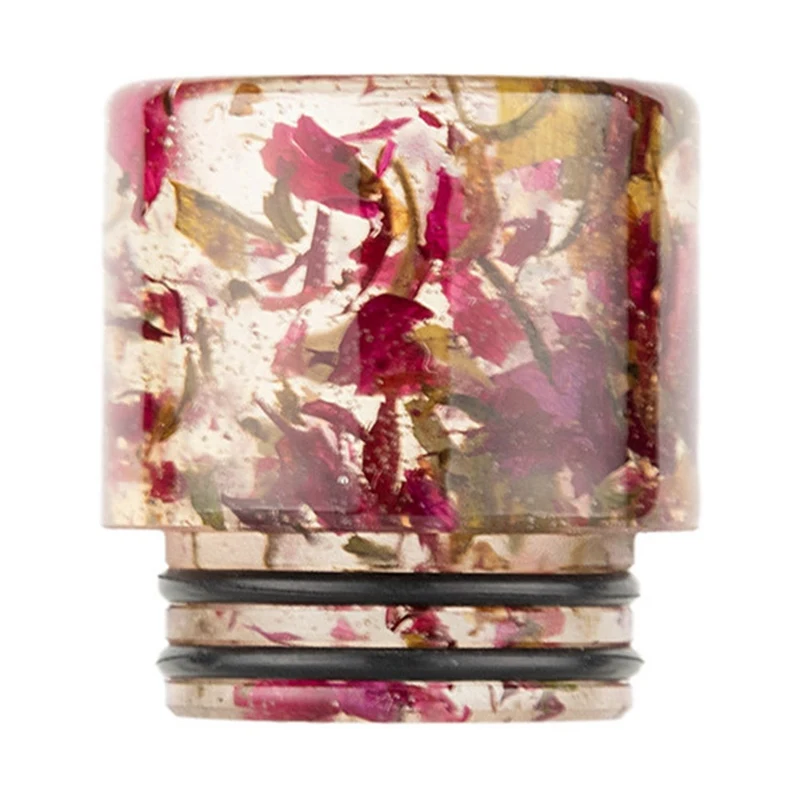 

Reewape 810 Resin Petal Drip Tip For V8/V12 Prince/ijust 3/ELLO Duro/Pharaoh Mini/ammit 25/Kensei 24 RTA Atomizer