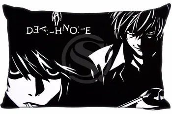 

Hot Sale Death Note Anime #4 Pillowcase Custom Zippered Rectangle Pillow Cover Cases Size 40x60cm (Two sides) WT#905&Y6