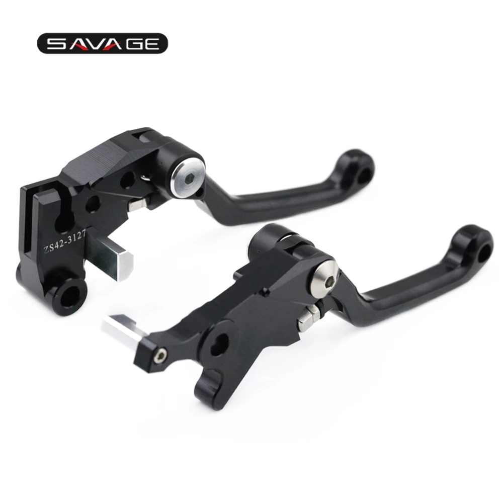 CNC Pivot Brake Clutch Lever For KAWASAKI KLX 125/250 D TRACKER, KLX125