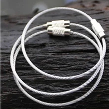 500 шт/лот дорожный набор наружные стальные брелки брелок для ключей кольца