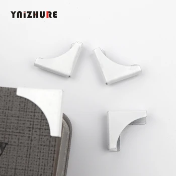 

White Book Scrapbooking Albums Menus Corner Protectors Metal Corners For Books,Antique Protector 15*15mm 10PCs
