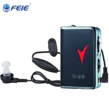 Factory direct sale Ear Medical Equipment Black Pocket Body Hearing Aid V-99