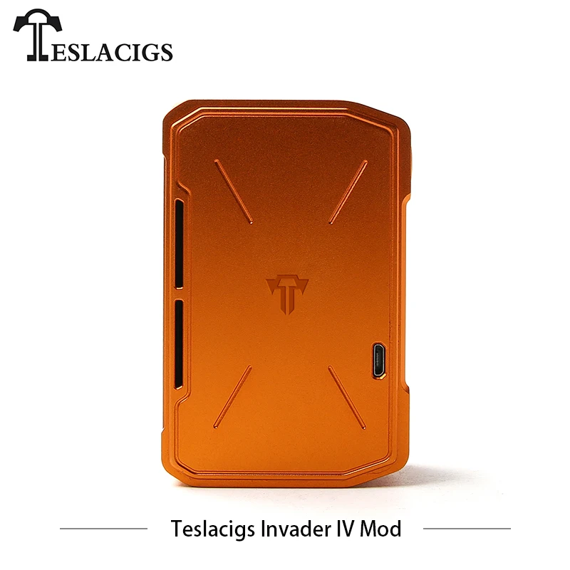 Оригинальные электронные сигареты Mods Tesla Invader IV Mod Teslacigs 4 испаритель 280 Вт двойной