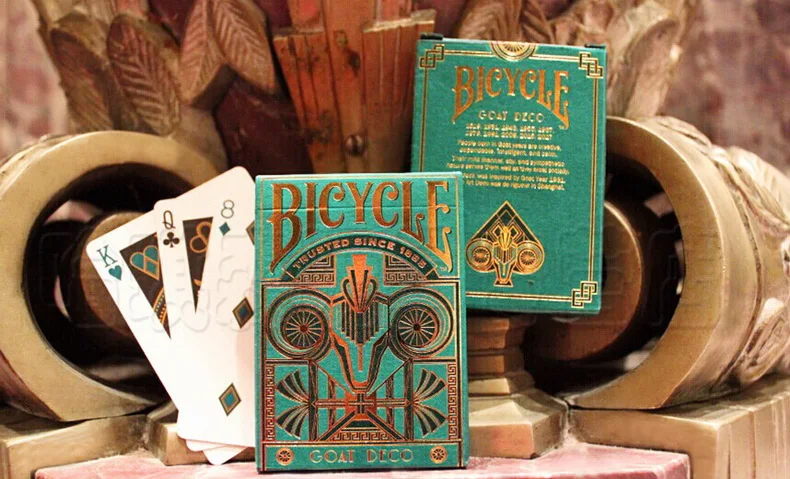 Bicycle Goat Deco Deck Standard Playing Cards USPCC Limited Edition Sealed New Magic Cards Magic Props Close Up Magic Tricks
