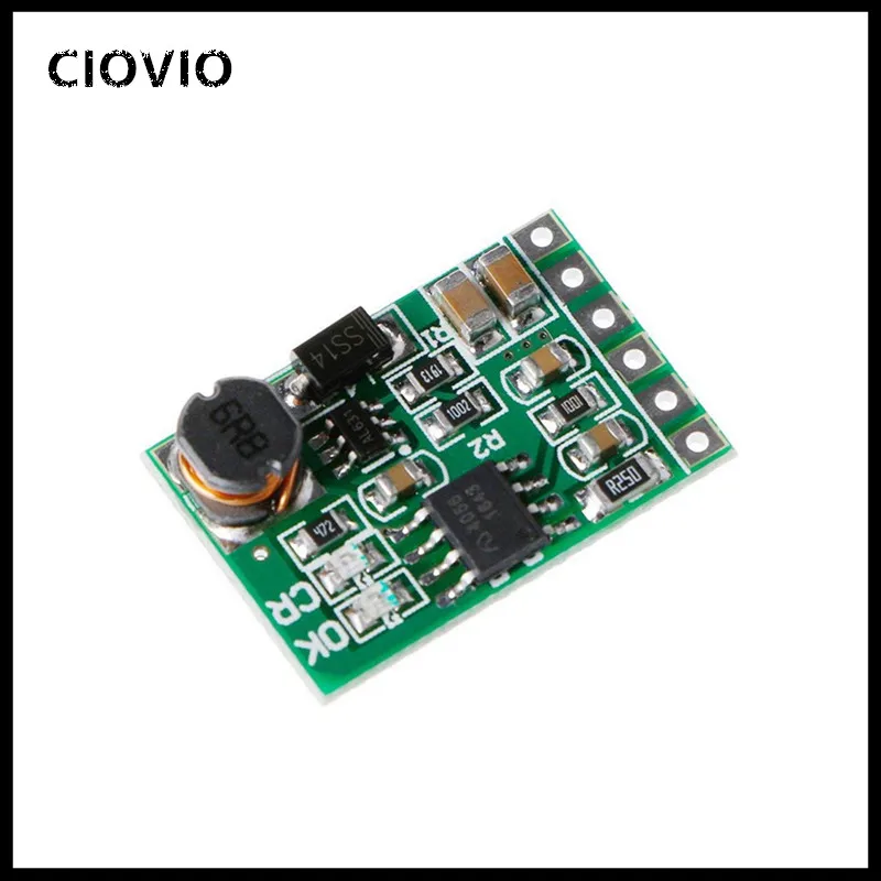 3.7V 4.2V Charger &amp 5V 6V 9V 12V Discharger Board DC Converter Boost Module for diy UPS mobile power 18650 lithium battery |