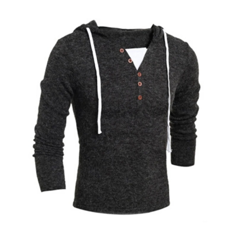 2017 Spring Autumn Mens font b Sweater b font Pullovers Simple Style Long Sleeve Cotton Knitted