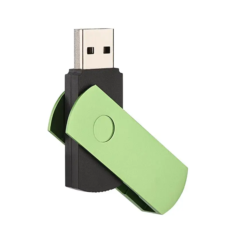 Флеш-накопитель, розовый металлический USB флэш-ключ привода 128 г, USB флешка, высокоскоростная флешка, карта памяти, 32 ГБ, 16 ГБ, 64 ГБ, 8 ГБ, Memoria, Usb 2,0, подарок - Цвет: Green