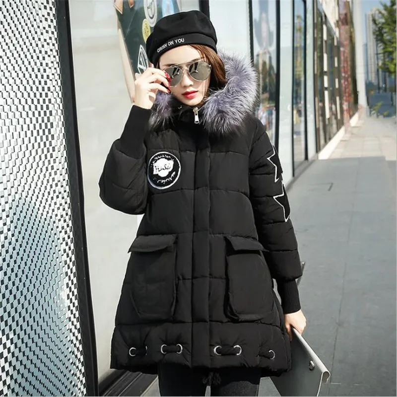 

2016 Winter Jacket Women High Quality Cultivate One's Morality Upset to keep Warm  European And American Style Down Jacket Coat