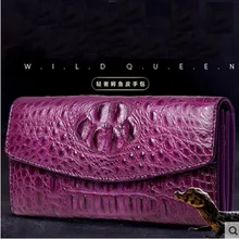 VV new crocodile wallet women’s clutch bag long high-volume high-volume women’s leather star of the same style