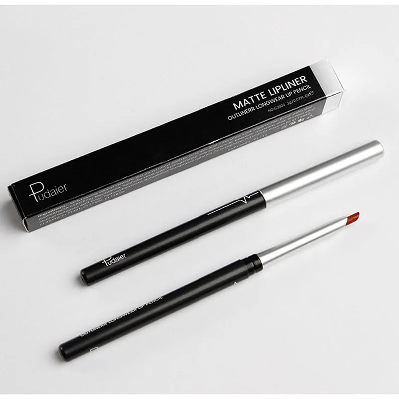 17 Colors Matte Lip Liner Smudge Proof Long Lasting Pencil for Women Makeup QRD88 | Красота и здоровье