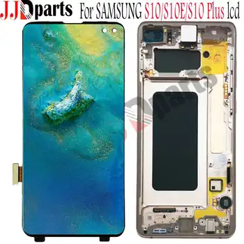 

6.1''AMOLED LCD for SAMSUNG S10 LCD G9730 Display s10e lcd Touch Screen Digitizer For SAMSUNG Galaxy S10 Plus G9750 lcd screen