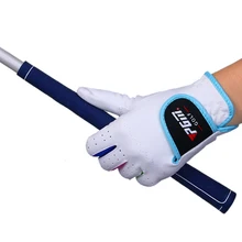 Anti slipping Child Golf Gloves Boys Girls Outdoor Sport PGM Brand Superfine Fiber Cloth Glove Breathable
