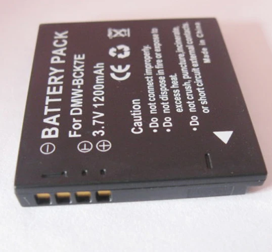 Batterie Remplacement Pour Panasonic DMW-BCK7E - Compatible Lumix DMC-FH2, FH25, FH27, FP5, FP7, FS16, Etc.