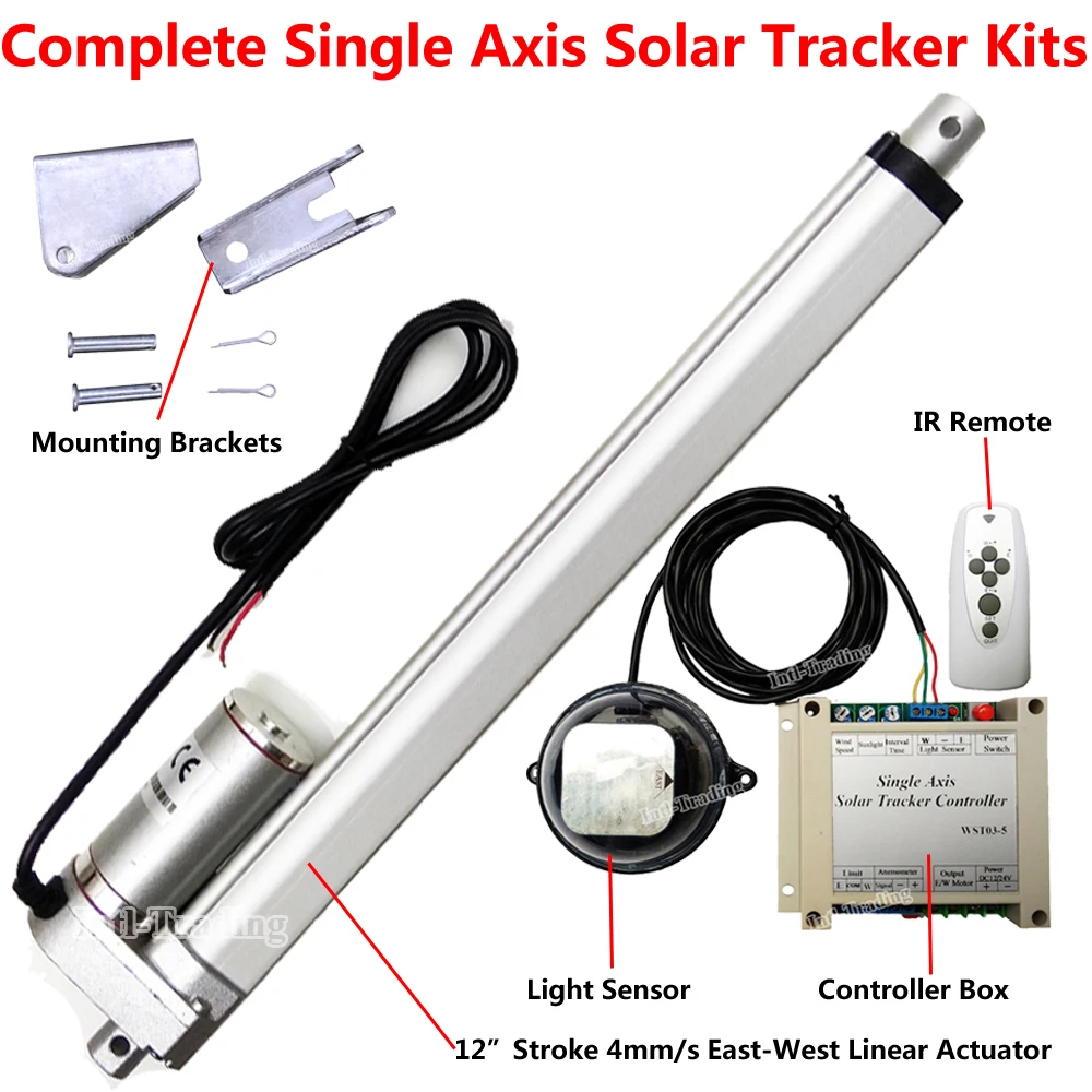 Single Axis Solar Tracker Controller Solar Panel Tracking Sun Track Controller