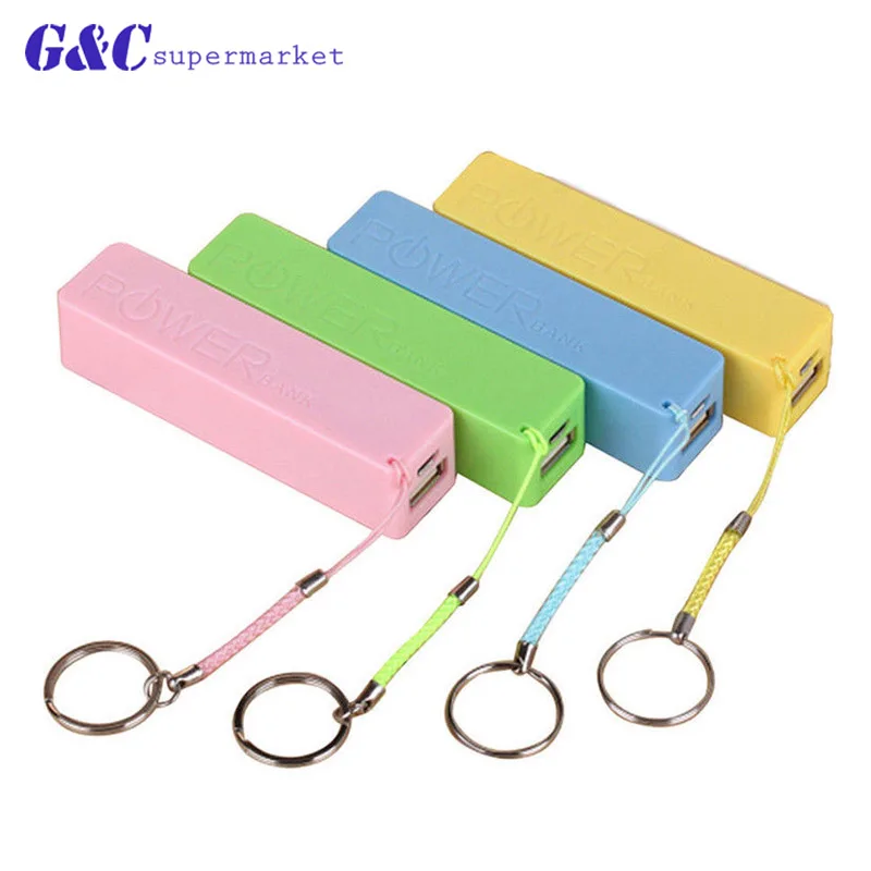 

USB Mobile Power Bank Charger Pack Box Battery Case 1 x 18650 DIY Portable