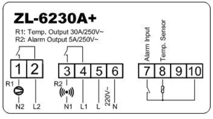 Goede ZL 6230A +, 30A Uitgang, Digitale, Temperatuurregelaar, Thermostaat, Lilytech