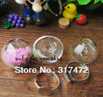 

NEW!! 25MM Mushroom Glass Bubble & Ring DIY GLASS Bubble Liquid Rings,Glass Globe Bottle Rings,glass globe rings no filler