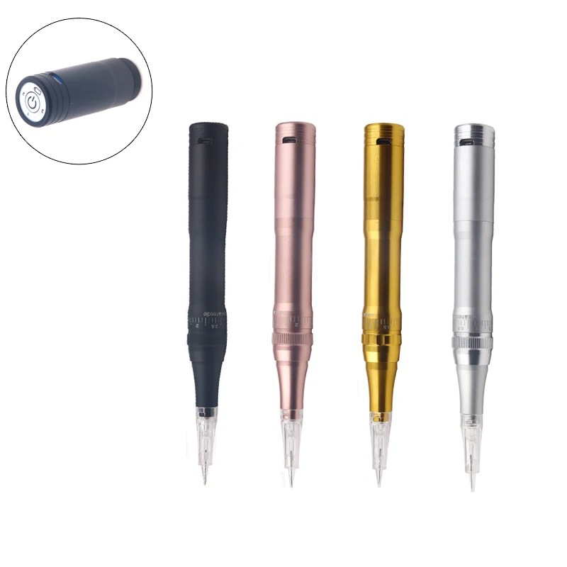 

1pcs Digital Eyebrow Tattoo Machine Speed Control Wireless Or Electric Micropigmentation Machine