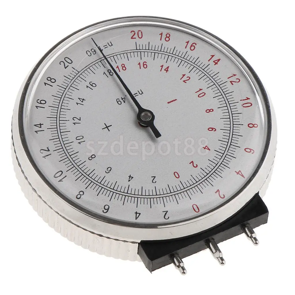  Metal Professional Ophthalmic Lens Clock Base Curve Optician Lens Curvature Measure Gauge + Box Case for Eyeglasses Stores