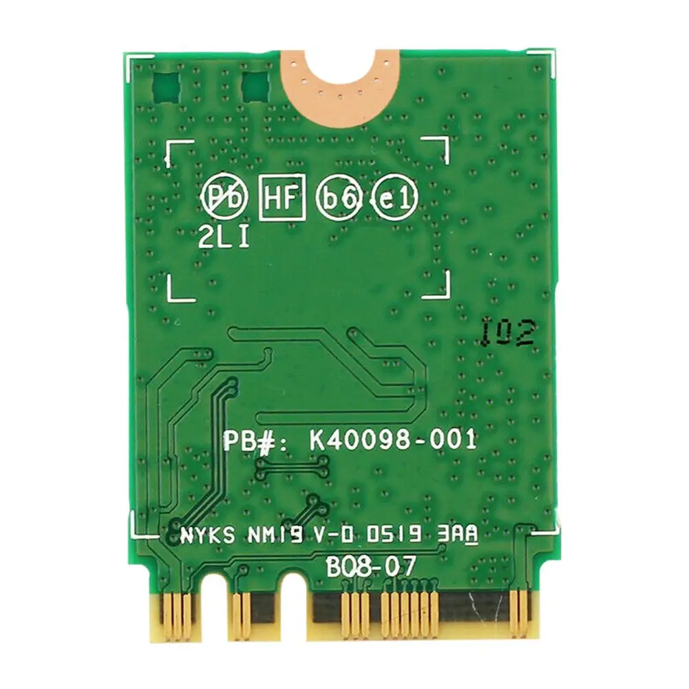 Двухдиапазонная беспроводная карта AX200NGW 2 4 Гбит/с 802.11ax Intel AX200 Wi Fi Bluetooth 5 0 для Windows