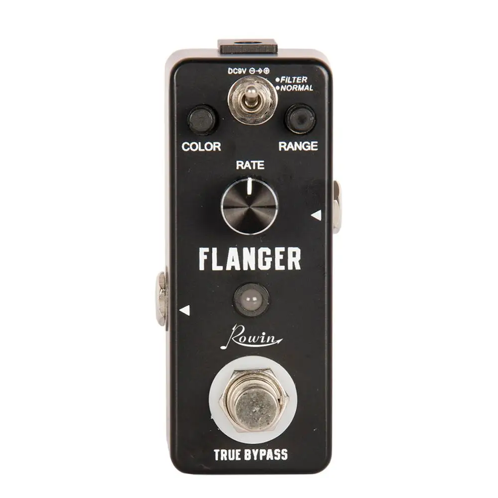 Rowin LEF-312 гитарные педали Flanger винтажные аналоговые педали с эффектом Flanger для электрогитары