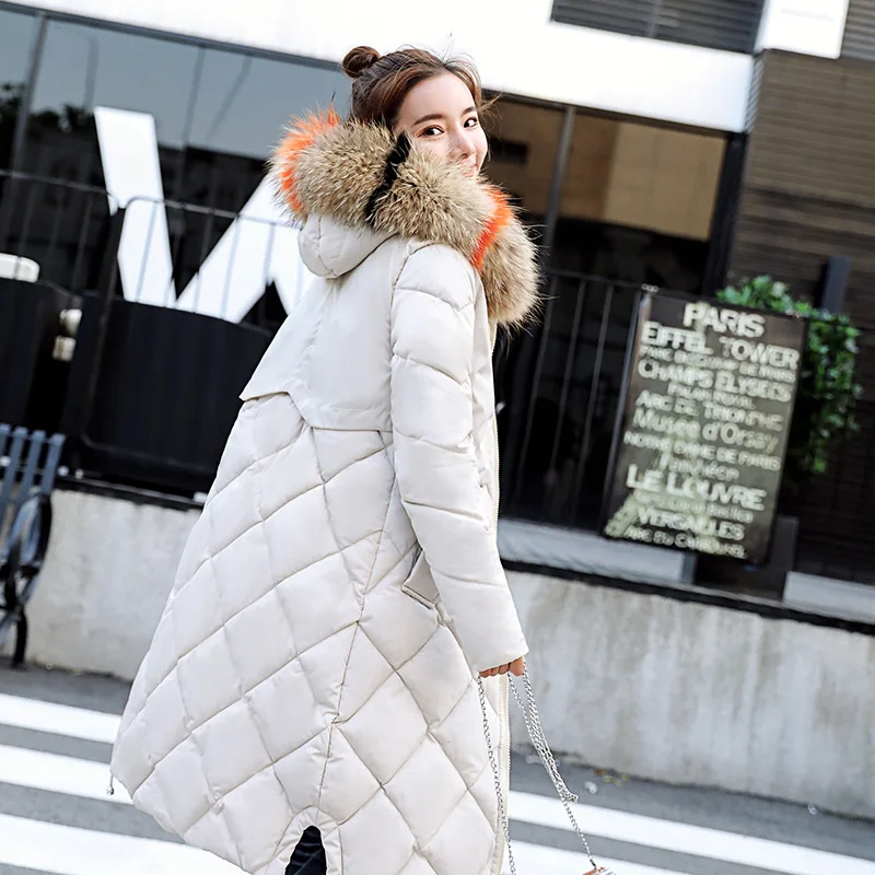 OMCHION Chaqueta Mujer 2018 большая зимняя куртка из искусственного меха женское утепленное