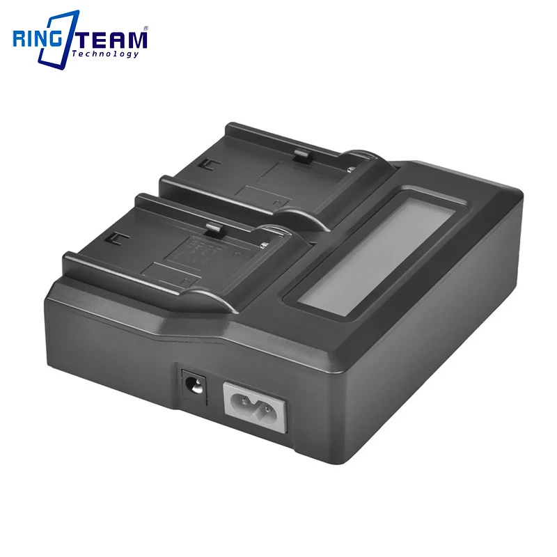 Dual-Channel LCD Charger for Sony NP-F Series Camcorder Batteries NP-F970 F960 F930 F750 F730 F570 F550 F990 F980 BC-V615 | Электроника