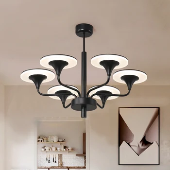 

Chandelier living room modern minimalist Nordic hall lamp restaurant chandelier bedroom room lighting