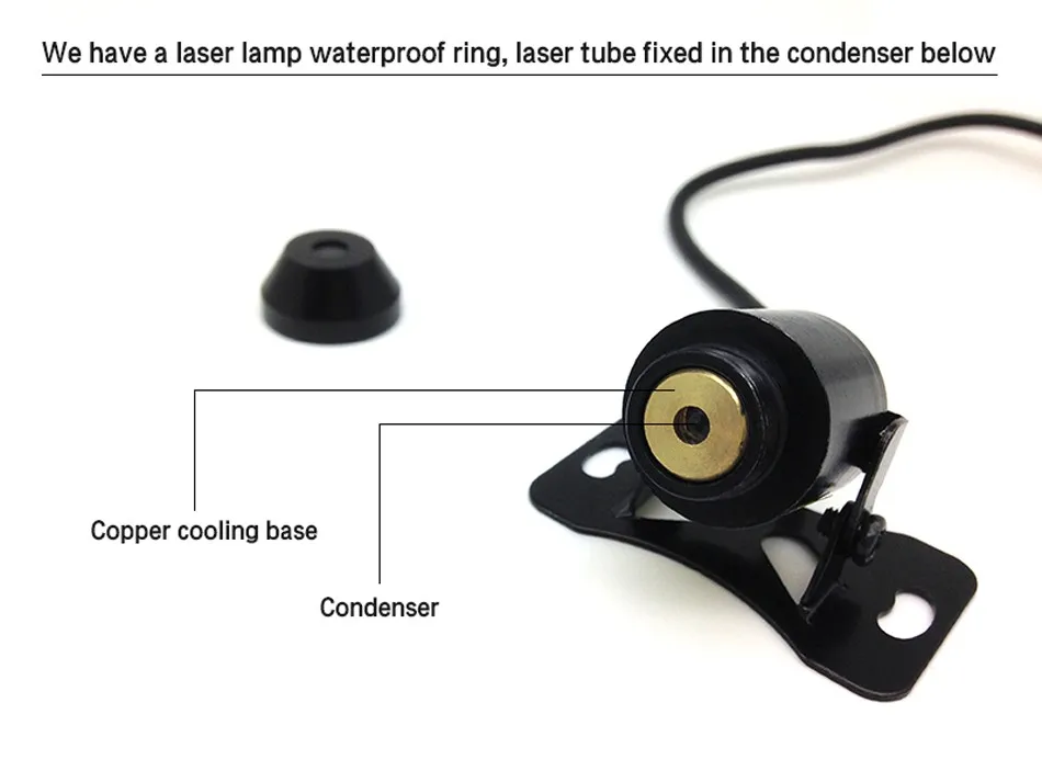 Автомобильный Стайлинг текущий лазерный декоративный тормоз противотуманная проекция Предупреждение анти-столкновение Вождение сигнал