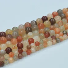 Натуральный смешанный цвет лунный камень Свободные Круглые бусины 4 мм, 6 мм, 8 мм, 10 мм, 12 мм