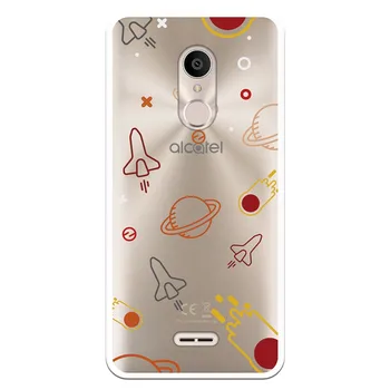 

Stand case costume drawing Space WP018 for Alcatel 3C