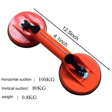 Высокая Вакуумная присоска стеклоподъемник Для стеклянные плитки зеркало гранит подъема вмятин удаления захват LG66