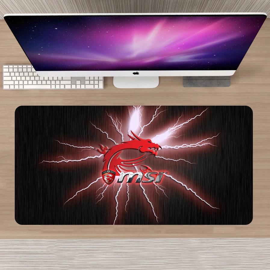 SIANCS Large LOL Mouse Pad Gamer XL Msi Dragon Logo Gaming Mousepad Rubber for Laptop Computer Keyboard Notebook Mat 60*30cm | Компьютеры