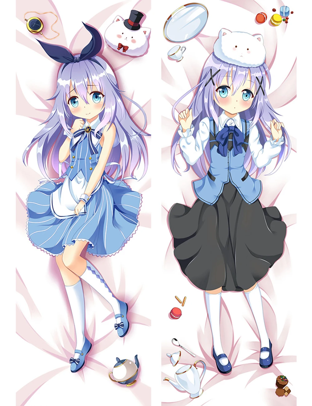 Аниме это заказ кролика? Гочумон ва Усаги Десу ка? Хото Kokoa Kafuu Чино Подушка Dakimakura
