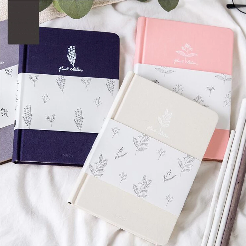 

Hardcove Blank Notebook Student DIY Bullet Journals Office School Noted Stationery Planner Organizer