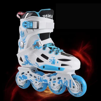 

professional Wear-proof breathable high speed inline skates roller skates shoes 4 wheels outdoor adults men women skating