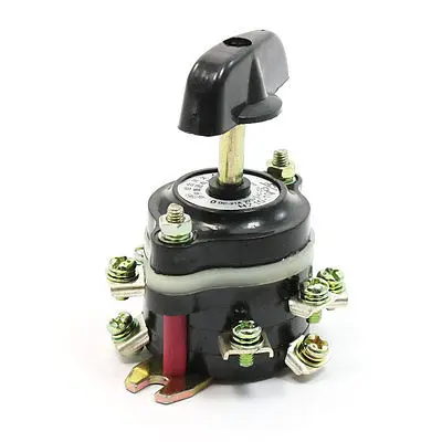 

220V/DC-21A 3 Position Latching 9 Terminals Changeover Combination Switch