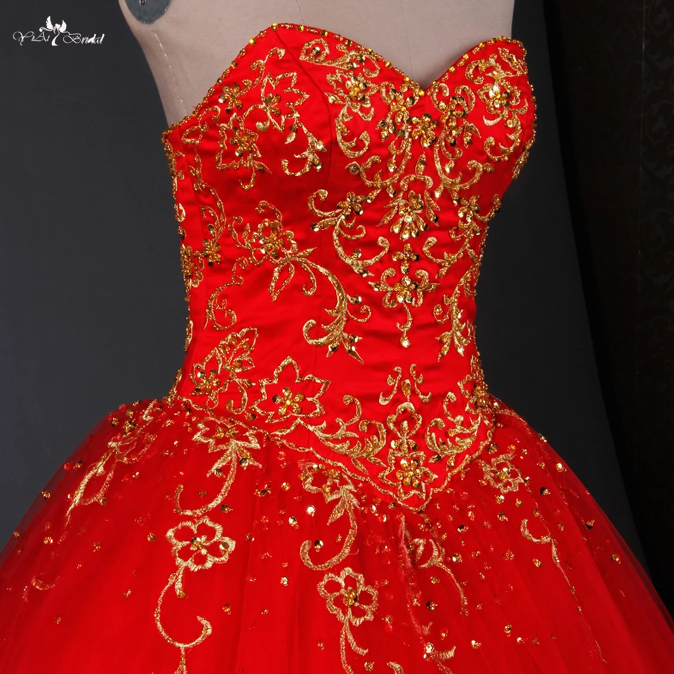 pakistani wedding dresses red and gold